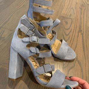 Sam Edelman Baby Blue Heels 6.5